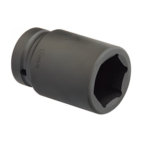 6-Point Deep Impact Socket 1" Dr. x 1-7/16" SAE - Genius 869546