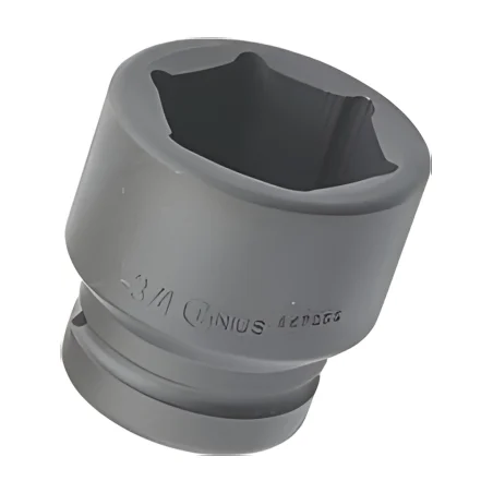 6-Point Deep Impact Socket 1" Dr. x 2-3/8" SAE - Genius 869576