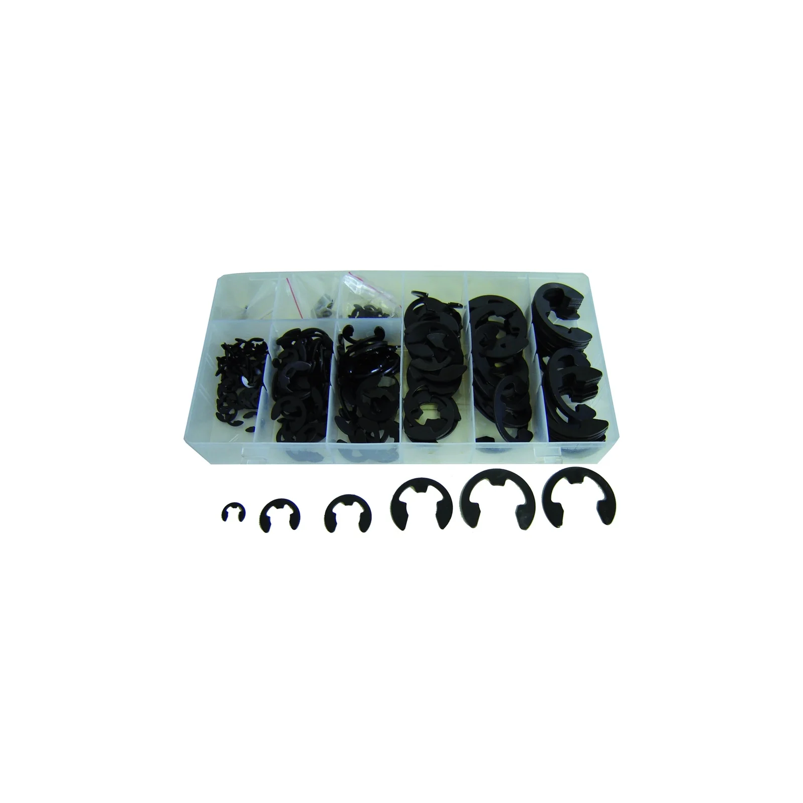 Rodac FD6005 SAE E-Clip assortment (300 pieces)