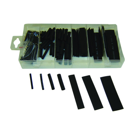 Rodac FD6074 heat shrink tubing assortment (127 pieces)