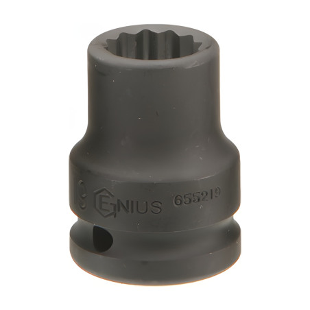 Douille à chocs-paroi mince MET 1/2" x 10mm Genius 453810