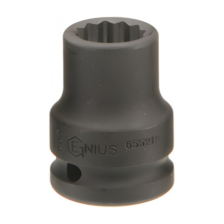 Douille à chocs-paroi mince MET 1/2" x 13mm Genius 453813