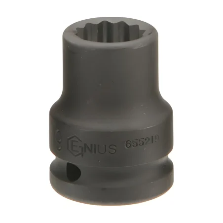 Genius 453818 MET thin wall impact socket 18mm x 1/2" Dr.