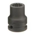 Douille à chocs-paroi mince MET 1/2" x 24mm Genius 453824