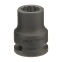 Douille à chocs-paroi mince MET 1/2" x 36mm Genius 453836