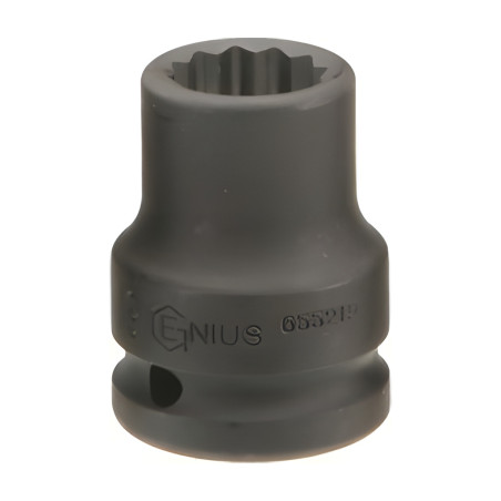 Genius 453836 MET thin wall impact socket 36mm x 1/2" Dr.