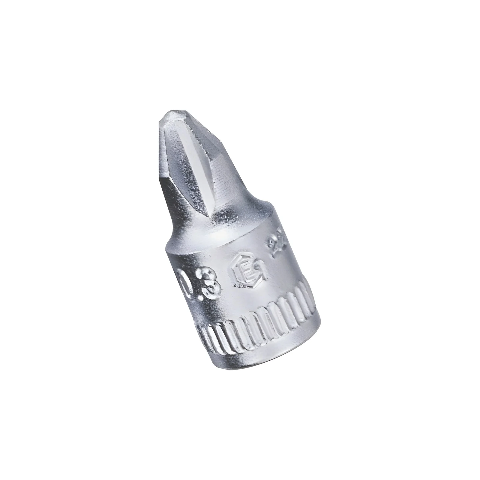 Douille chromée à embout cruciforme 1/4" x No. 3 Phillips Genius 222603