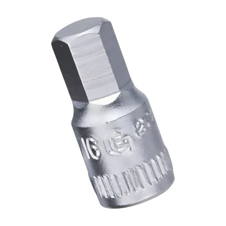 Genius 232803 MET Hex Chrome Socket 3mm x 1/4" Dr.