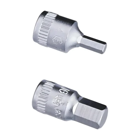 Genius 232807 MET Hex Chrome Socket 7mm x 1/4" Dr.