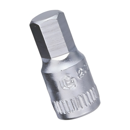 Genius 272810 SAE Hex Chrome Socket 5/16" x 1/4" Dr.