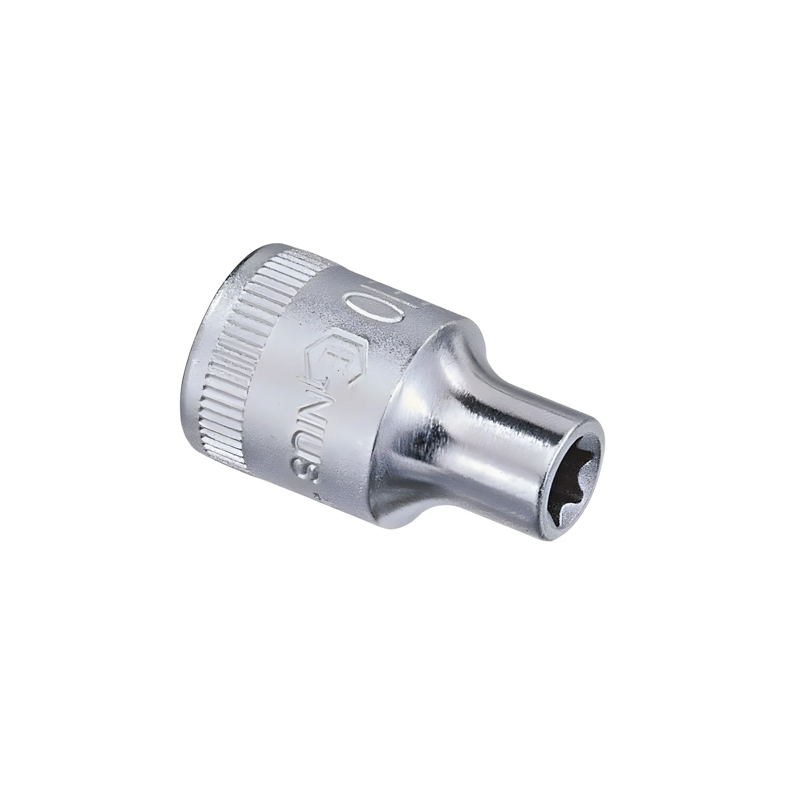 Genius 252508 star Chrome socket E-star E-8 x 1/4" Dr.
