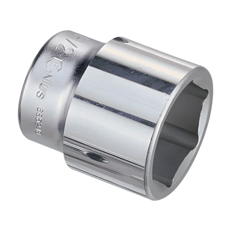 6-Point Chrome Socket 1/2" Dr. x 28 mm MET - Genius 423828