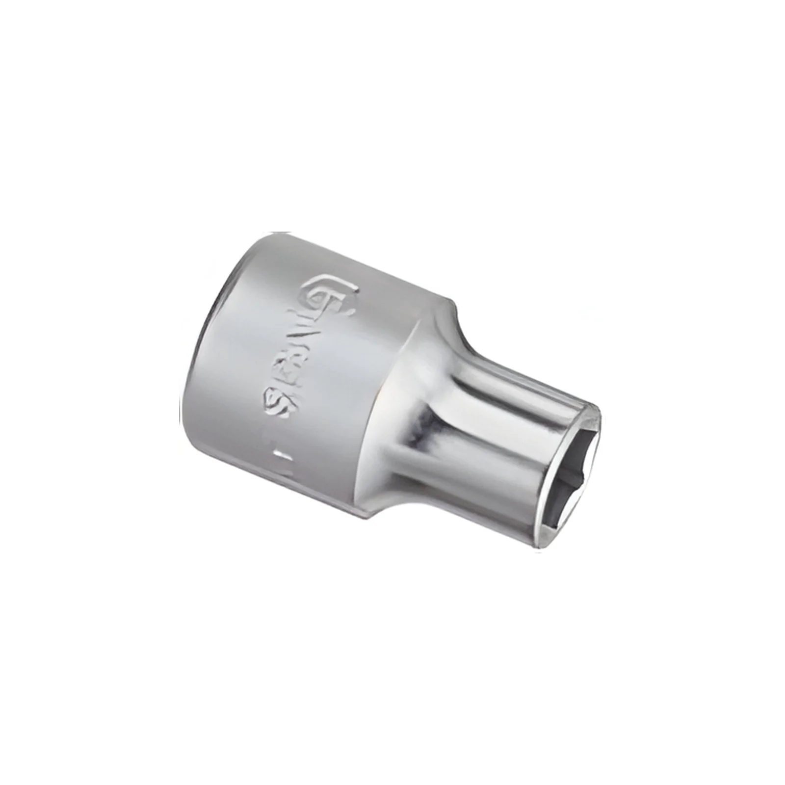 6-Point Chrome Socket 1/2" Dr. x 9 mm MET - Genius 423809