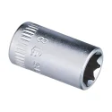 Genius 242510 MET Chrome socket 10mm x 8 pt. 1/4" Dr
