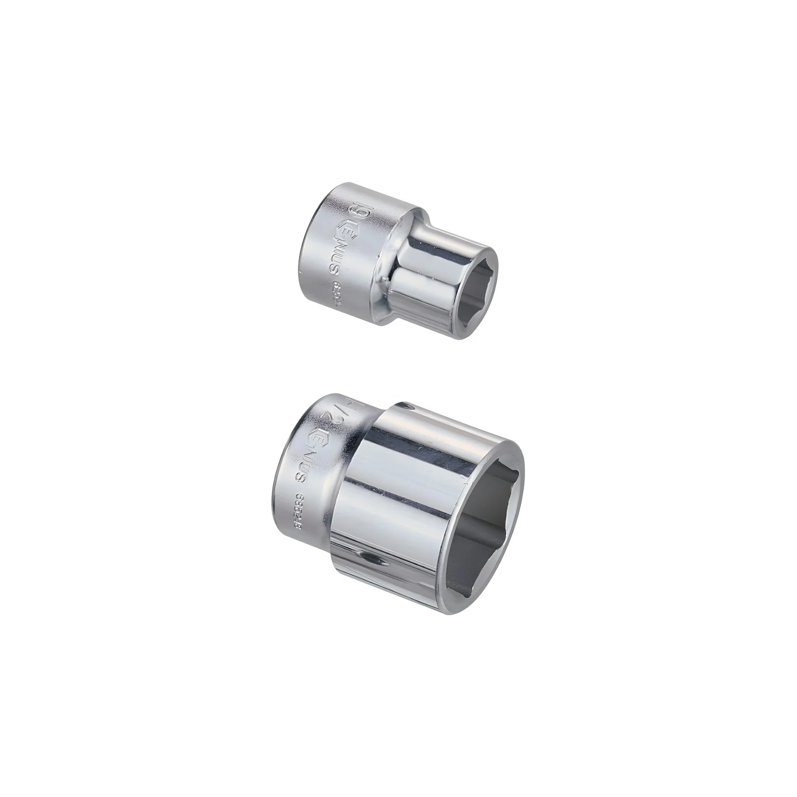 6-Point Chrome Socket 3/4" Dr. x 24 mm MET - Genius 625224