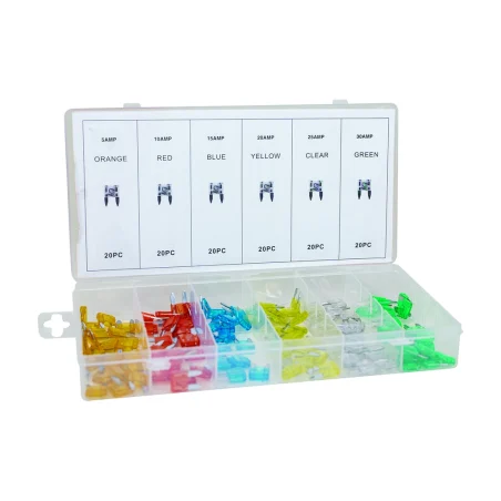 Rodac FD6059 ATO & mini fuses Assortment (100 pieces)