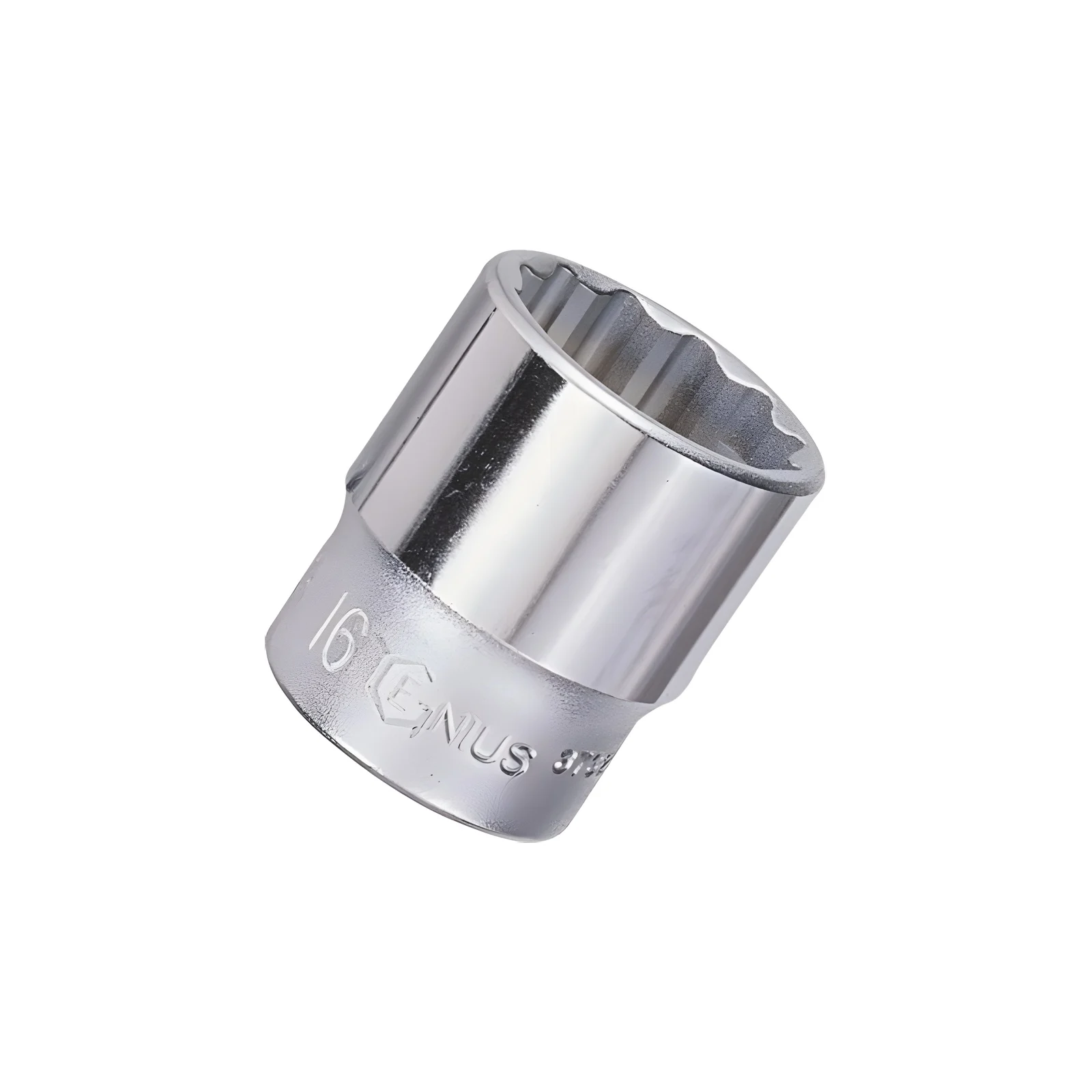 Douille chromée 12 pans 3/8" x 13 mm MET - Genius 333213