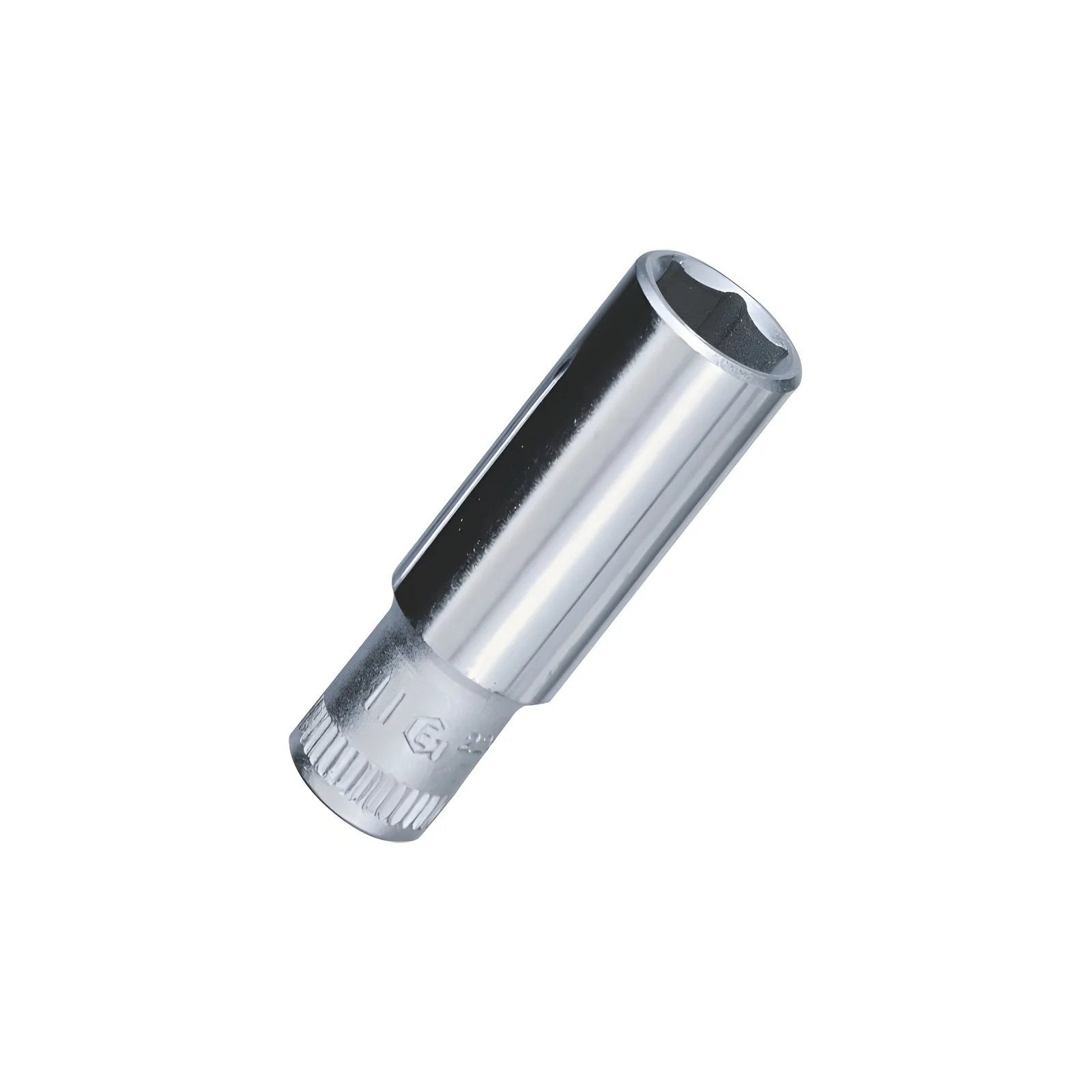 Douille chromée profonde 6 pans 1/4" x 14 mm MET - Genius 225214