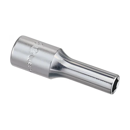 Douille chromée profonde 12 pans 3/8" x 12 mm MET - Genius 336312