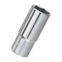 6-Point Deep Chrome Socket 3/8" Dr. x 6 mm MET - Genius 326306