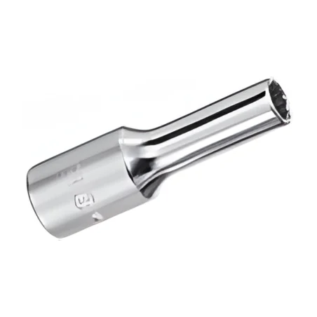 12-Point Deep Chrome Socket 3/8" Dr. x 9 mm MET - Genius 336309