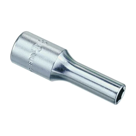 6-Point Deep Chrome Socket 1/2" Dr. x 1" SAE - Genius 487832