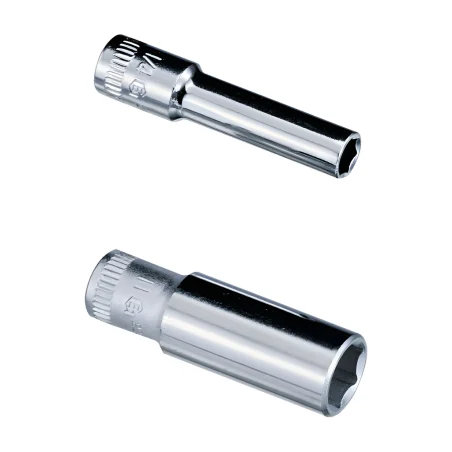 6-Point Deep Chrome Socket 1/4" Dr. x 1/4" SAE - Genius 285208