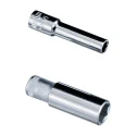 6-Point Deep Chrome Socket 1/4" Dr. x 9/16" SAE - Genius 285218