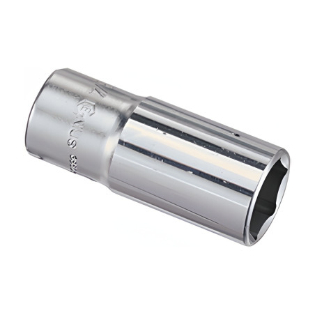 6-Point Deep Chrome Socket 3/8" Dr. x 13/16" SAE - Genius 386326