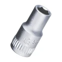 6-Point Chrome Socket 1/4" Dr. x 1/4" SAE - Genius 282508
