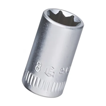 Genius 262508 SAE chrome socket 8 pt. 1/4" x 1/4" Dr.