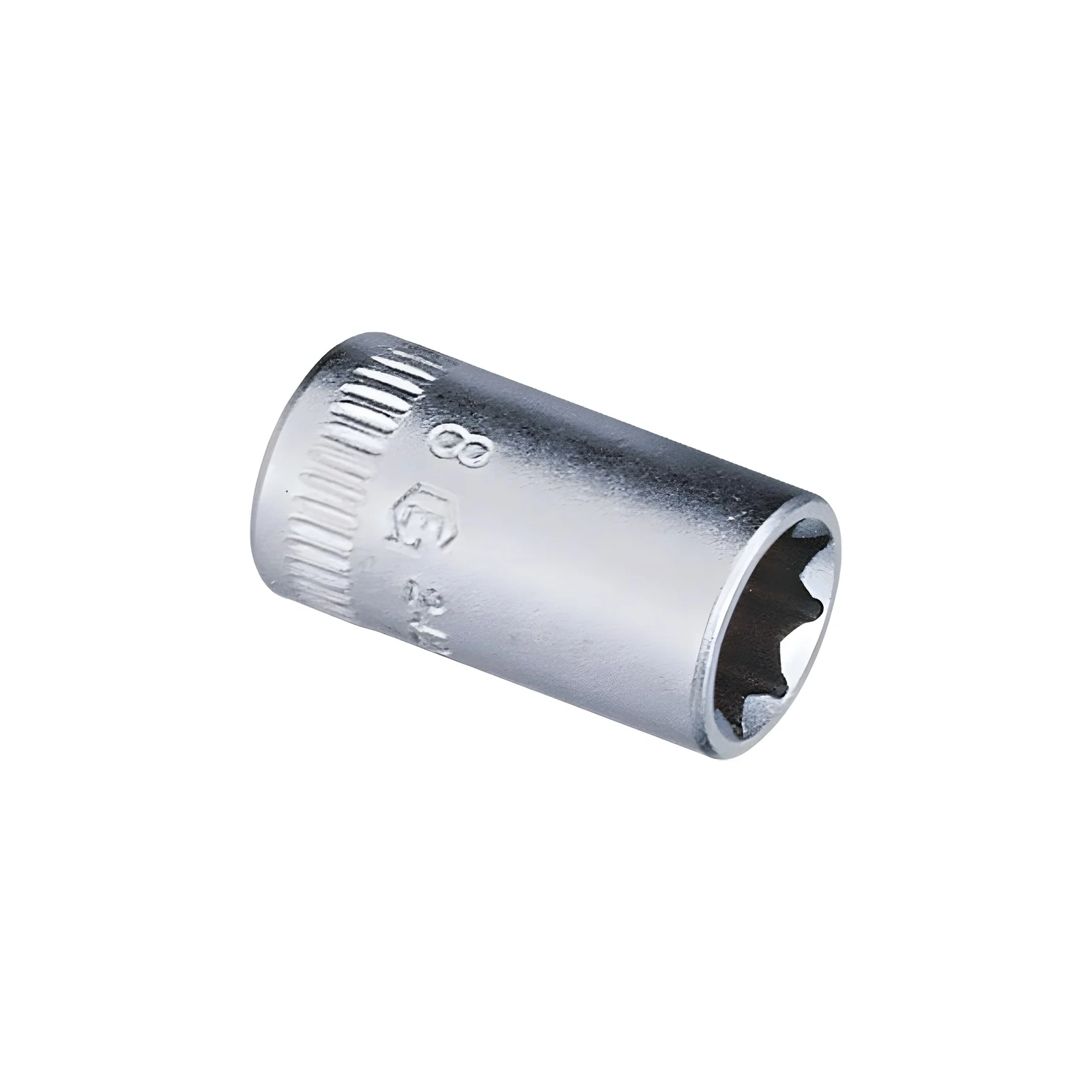 8-Point Chrome Socket 1/4" Dr. x 3/8" SAE - Genius 262512