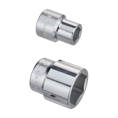 Douille chromée 6 pans 3/4" x 1-3/4" SAE - Genius 685256