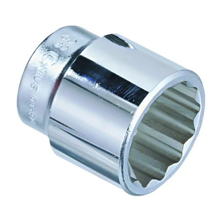 Douille chromée 12 pans 3/4" x 15/16" SAE - Genius 675230