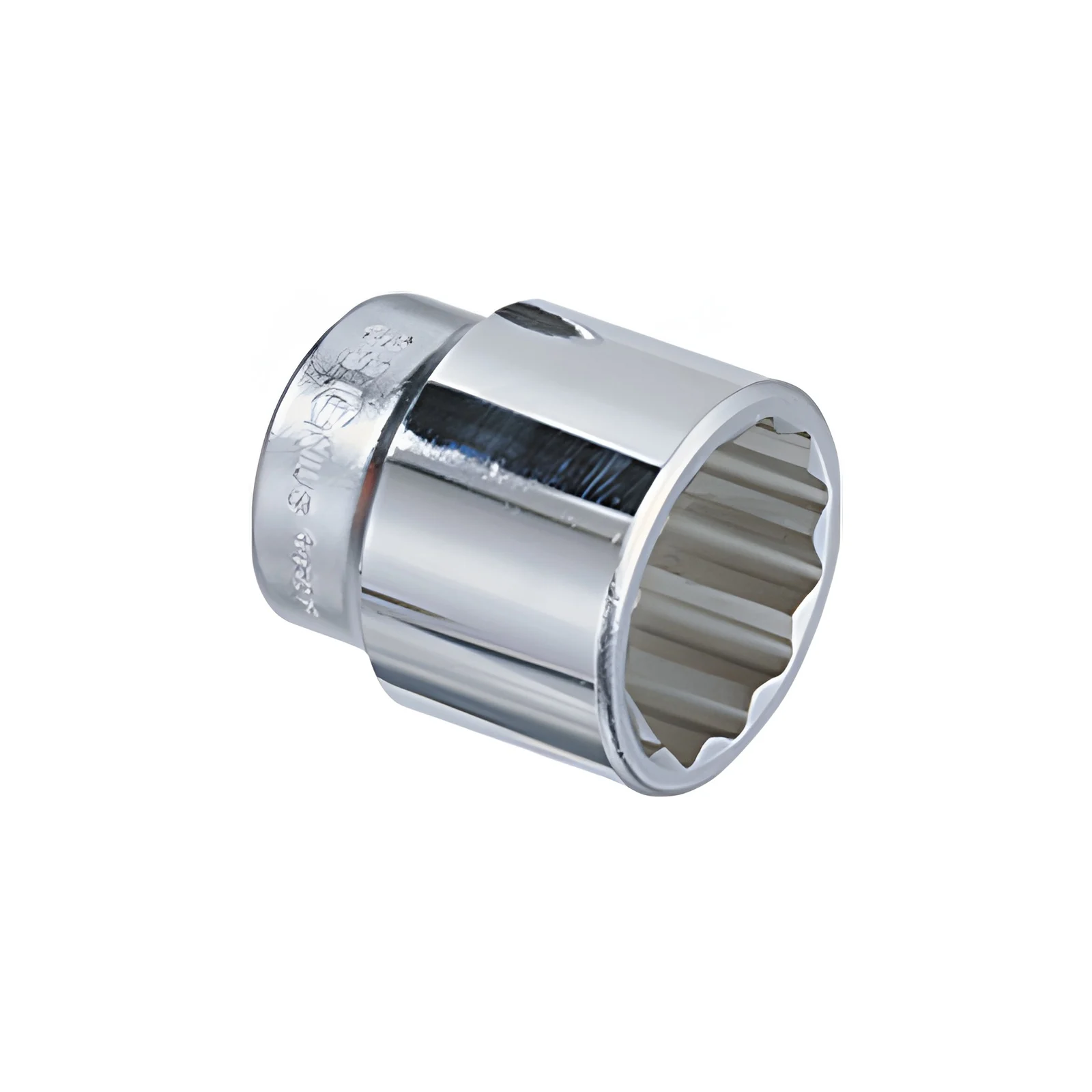 12-Point Chrome Socket 3/4" Dr. x 2-3/8" SAE - Genius 675276