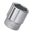 6-Point Chrome Socket 3/8" Dr. x 11/16" SAE - Genius 383222