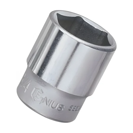 6-Point Chrome Socket 3/8" Dr. x 5/16" SAE - Genius 383210