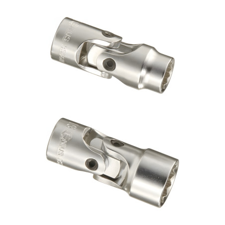 Douille chromée universelle MET 1/4" x 10mm x 12 pans Genius 253510