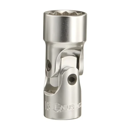 Genius 355617 MET Universal Chrome Socket 12 pt. 17mm x 3/8" Dr.