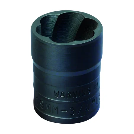 Ken Tool 30152 Double-end fluted twist socket 3/4" with punch 3/4" x 13/16" Dr.