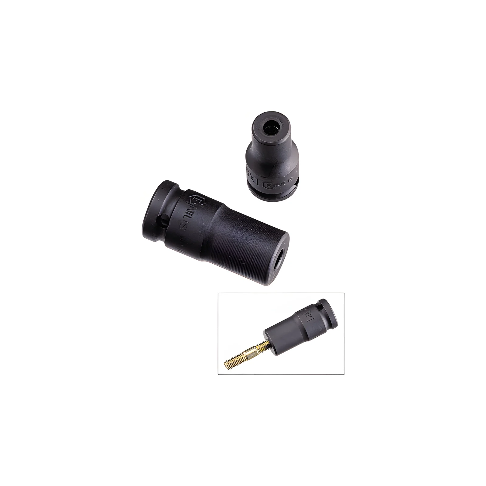 Genius 310125 sleeve for threaded rod M10-1.25 x 3/8" Dr.