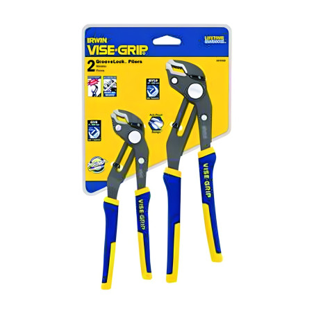 Irwin 2078709 2-piece V-jaw pliers 8" & 10"