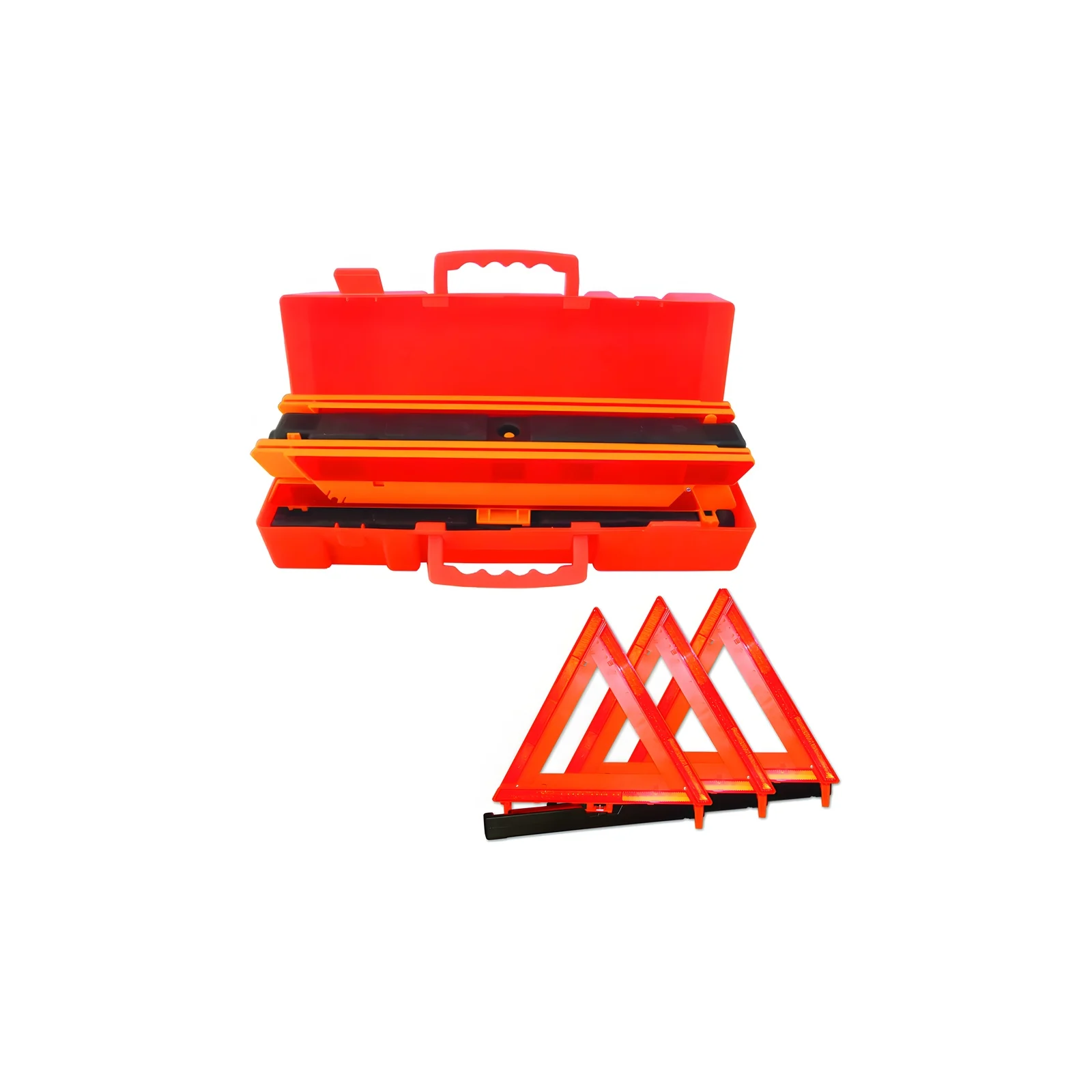 Rodac Warning Triangle Set 3 Pieces with Case