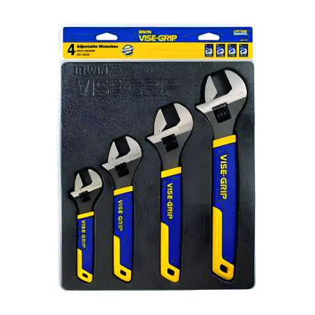 Ensemble de clés à molette 4 pièces 6"-8"-10"-12" Irwin 2078706