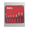 Genius PC-567F flat cold chisel set (7 pieces)