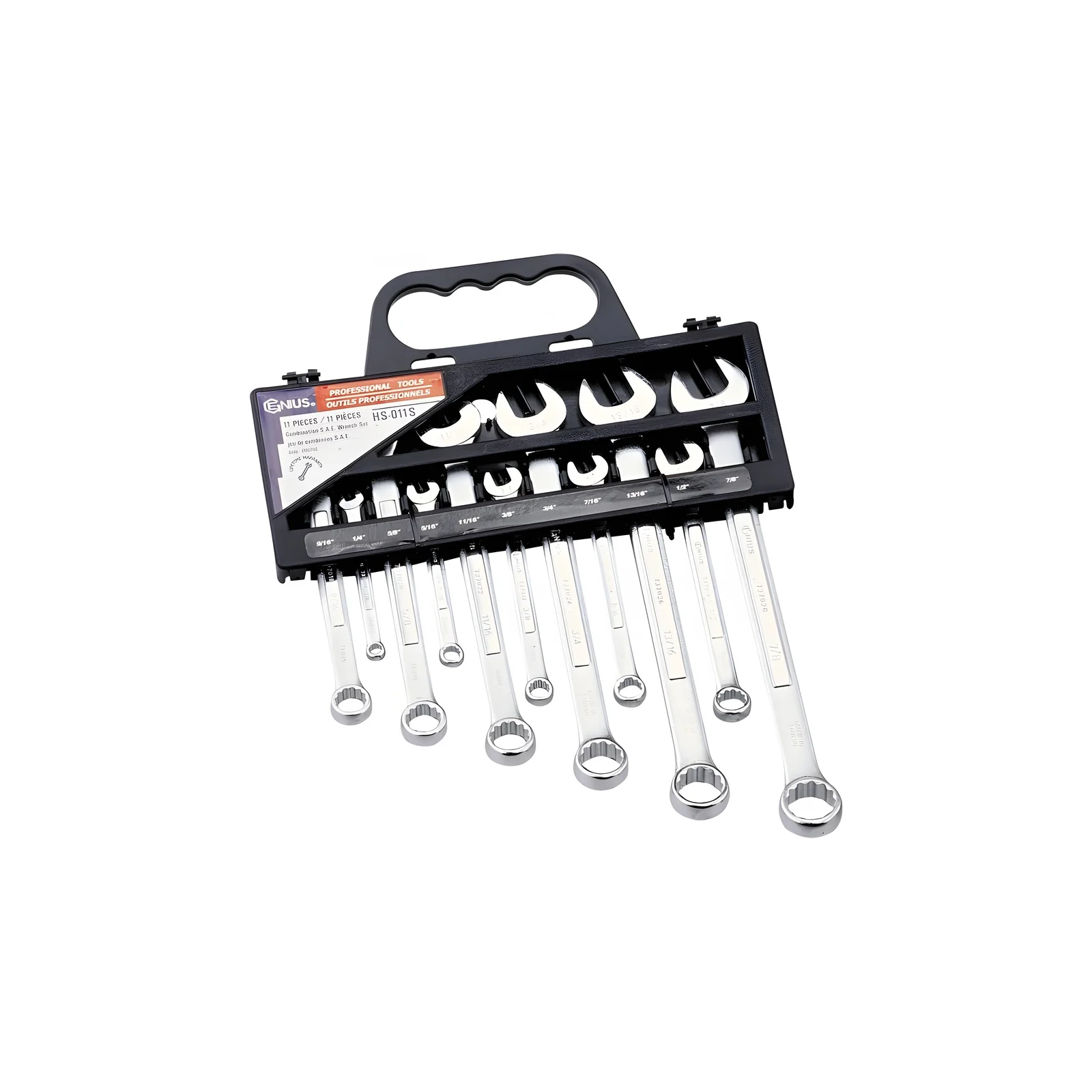 Ensemble clés combinées MET 11 pièces Genius HS-011M