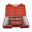 Genius GS-347MS  MET & SAE socket set (47 pieces) 3/8" Dr.