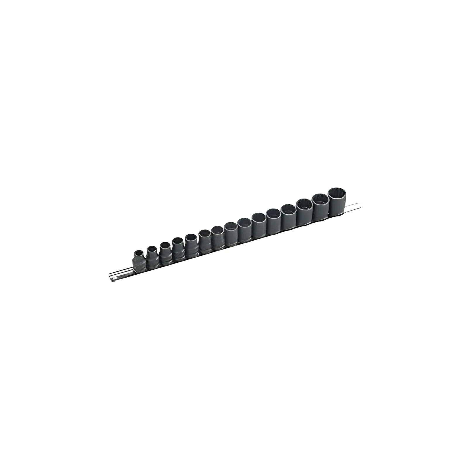 Genius IW-415MT MET thin wall impact socket set (15 pieces) 10mm to 24mm x 1/2" Dr. 12 Pt.