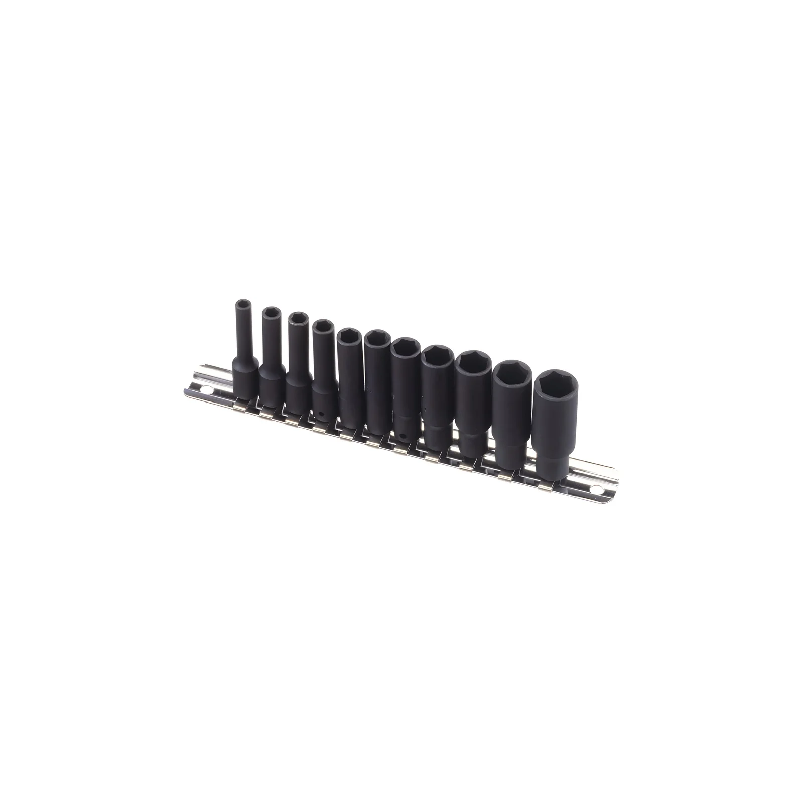 Genius TD-211M MET Hex bit deep Impact Socket Set (11 pieces) 4mm to 13mm x 1/4" Dr.