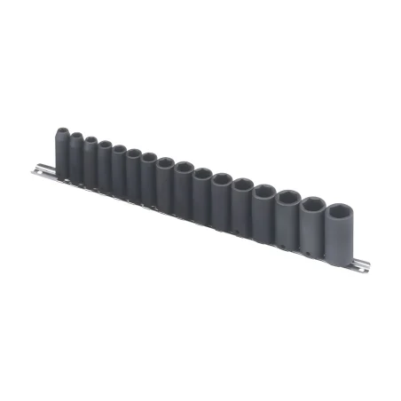 Genius TF-316MD MET Hex bit deep Impact Socket Set (16 pieces) 7mm to 22mm x 3/8" Dr.